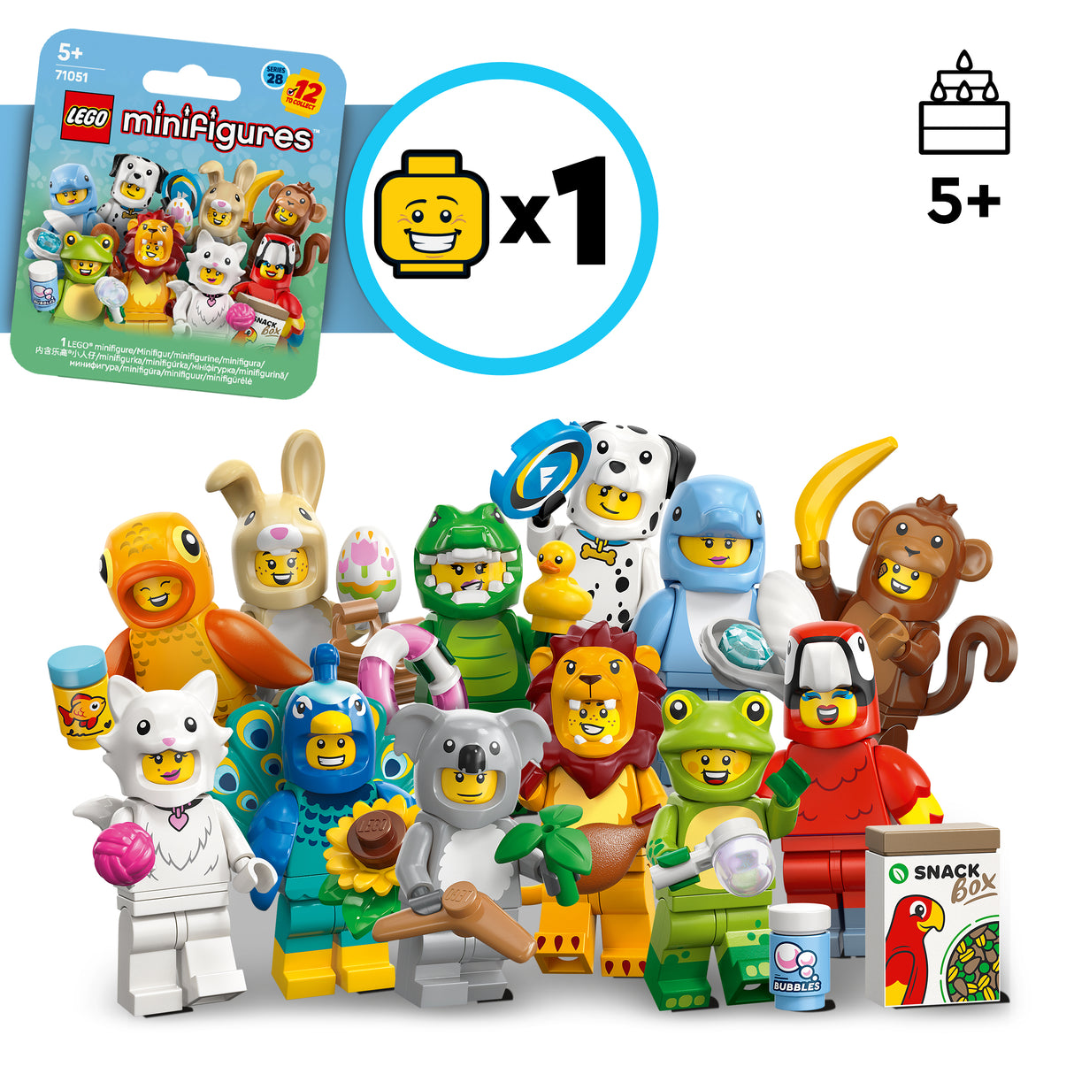 LEGO Minifigures Animals Series 28 71051L
