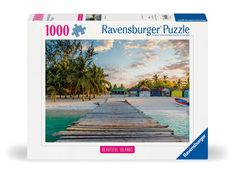 Ravensburger Puzzle 1000 Pieces: Beautiful Islands 12000159V
