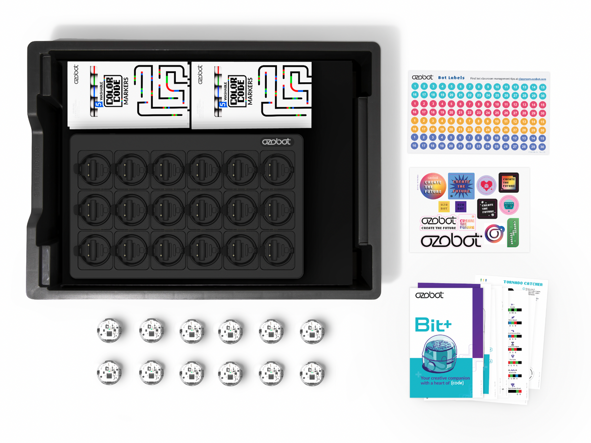 Ozobot Bit+ Classroom Kit 12 Bots OZO-51201BIT