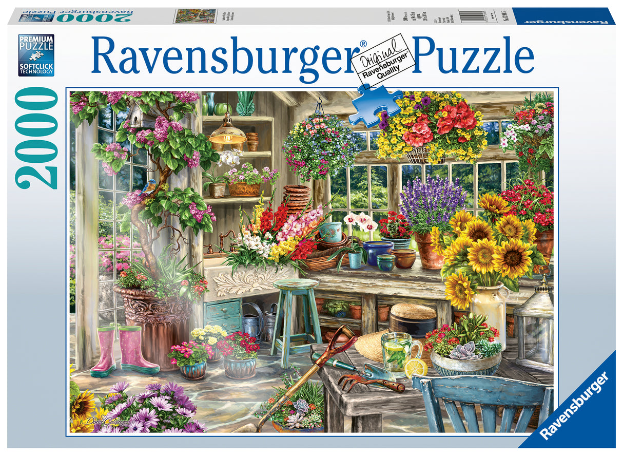 Ravensburger Puzzle 2000 pc Gardener's Paradise 139965V