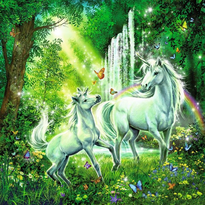 Ravensburger Puzzle 3x49 pc Beautiful Unicorns 092918V