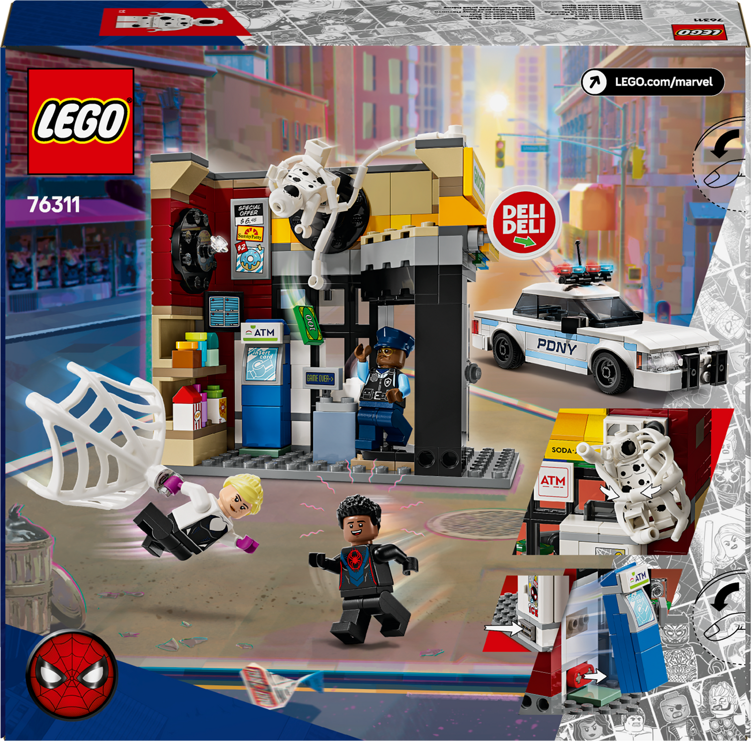 LEGO Super Heroes Spider-Verse: Miles Morales vs. The Spot 76311L
