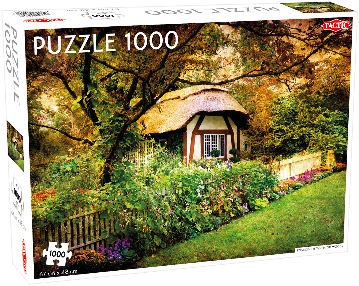 Tactic Puzzle 1000 pc Country House in the Forest 58251T