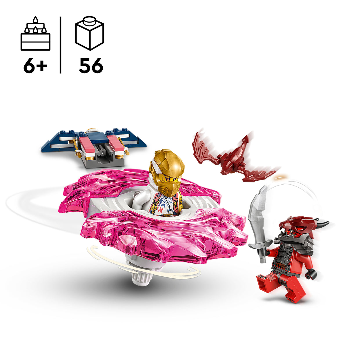 LEGO Ninjago Sora's Dragon Spinjitzu Spinner 71824L