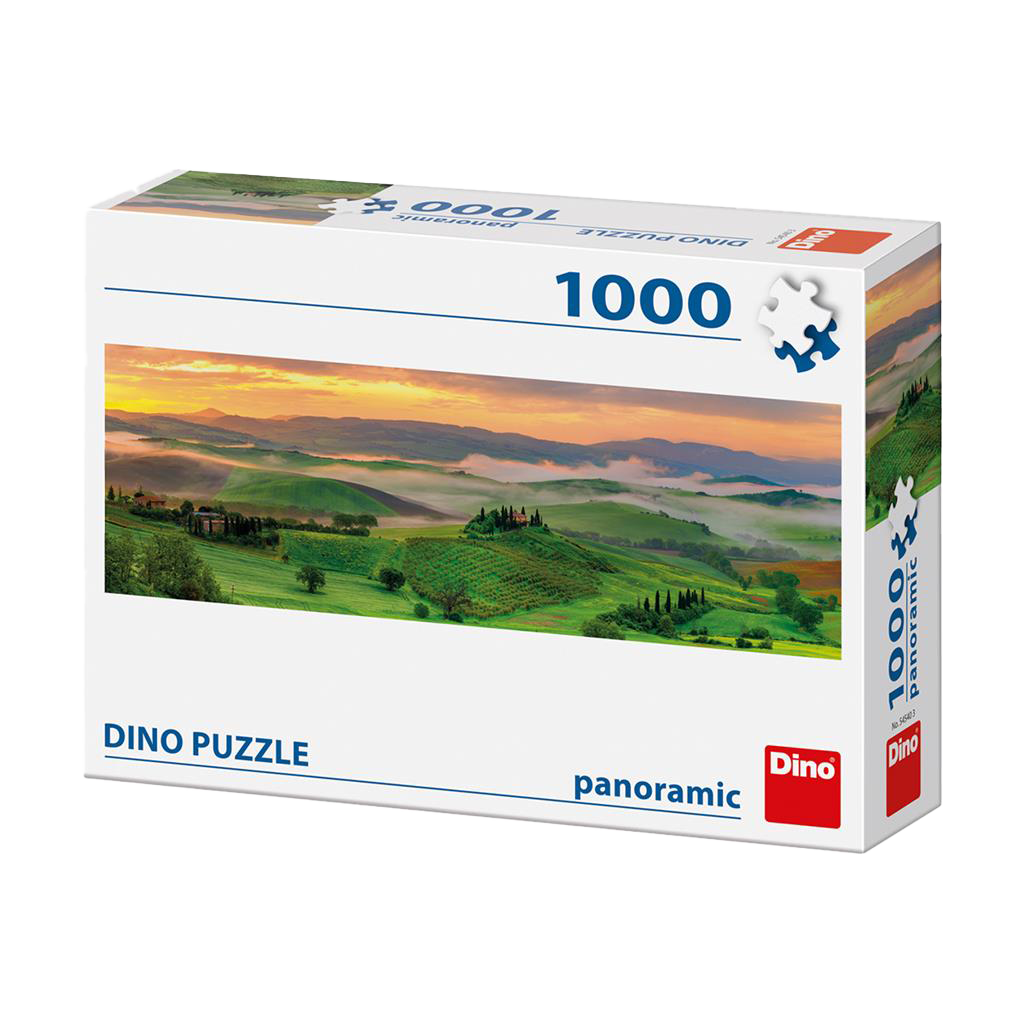 Dino Panoramic Puzzle 1000 pc Toscana 54540D