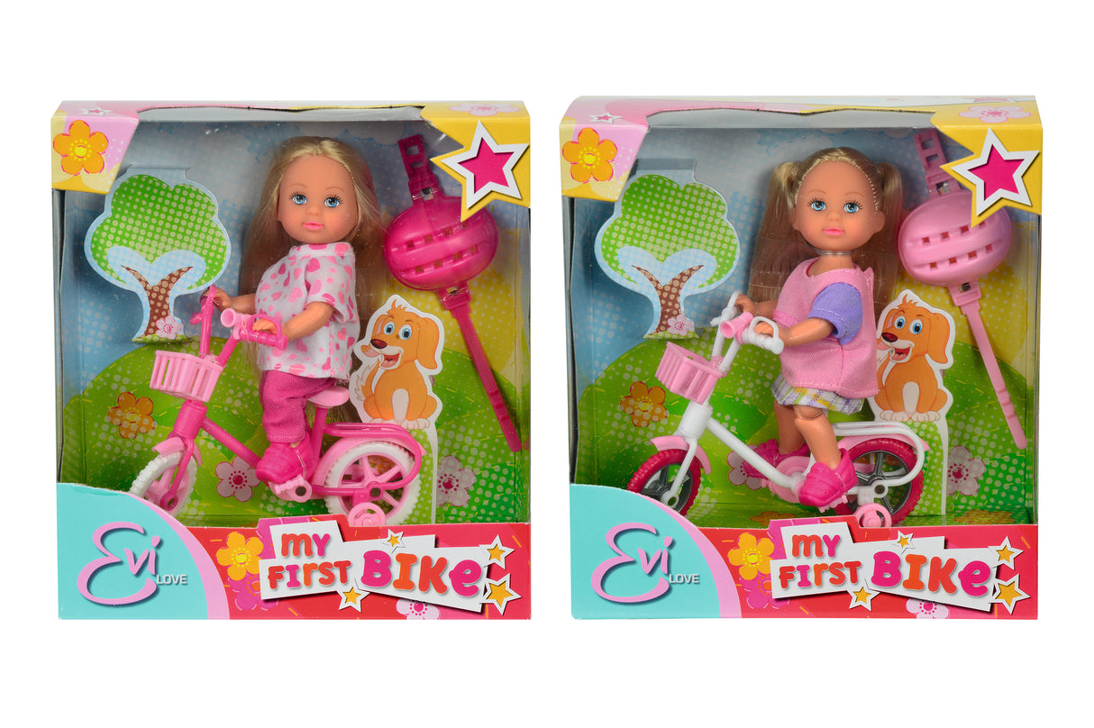 Simba Doll Evi With A Bicycle 2 Different 105731715B