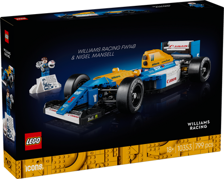 LEGO Icons Williams Racing FW14B & Nigel Mansell 10353L