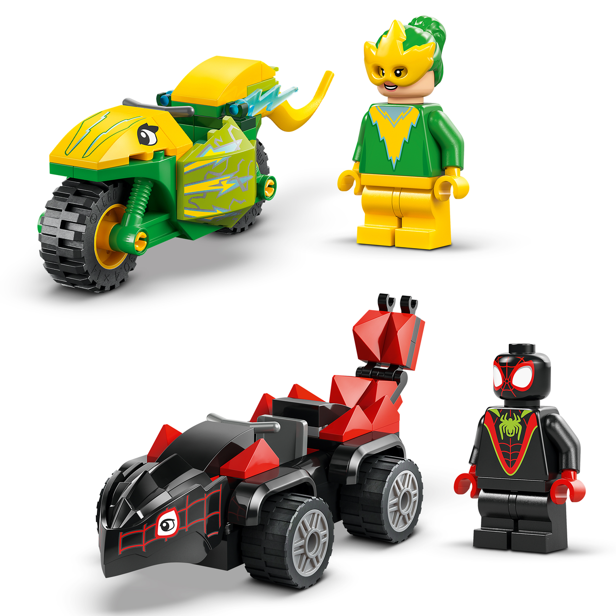 LEGO Spidey Spin and Electro Dinosaur Vehicle Chase 11198L