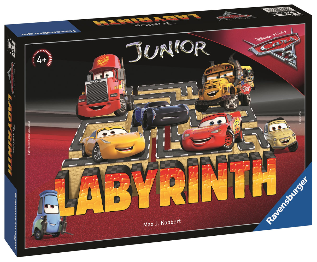 Ravensburger Board Game Junior Labyrinth Cars 21333U