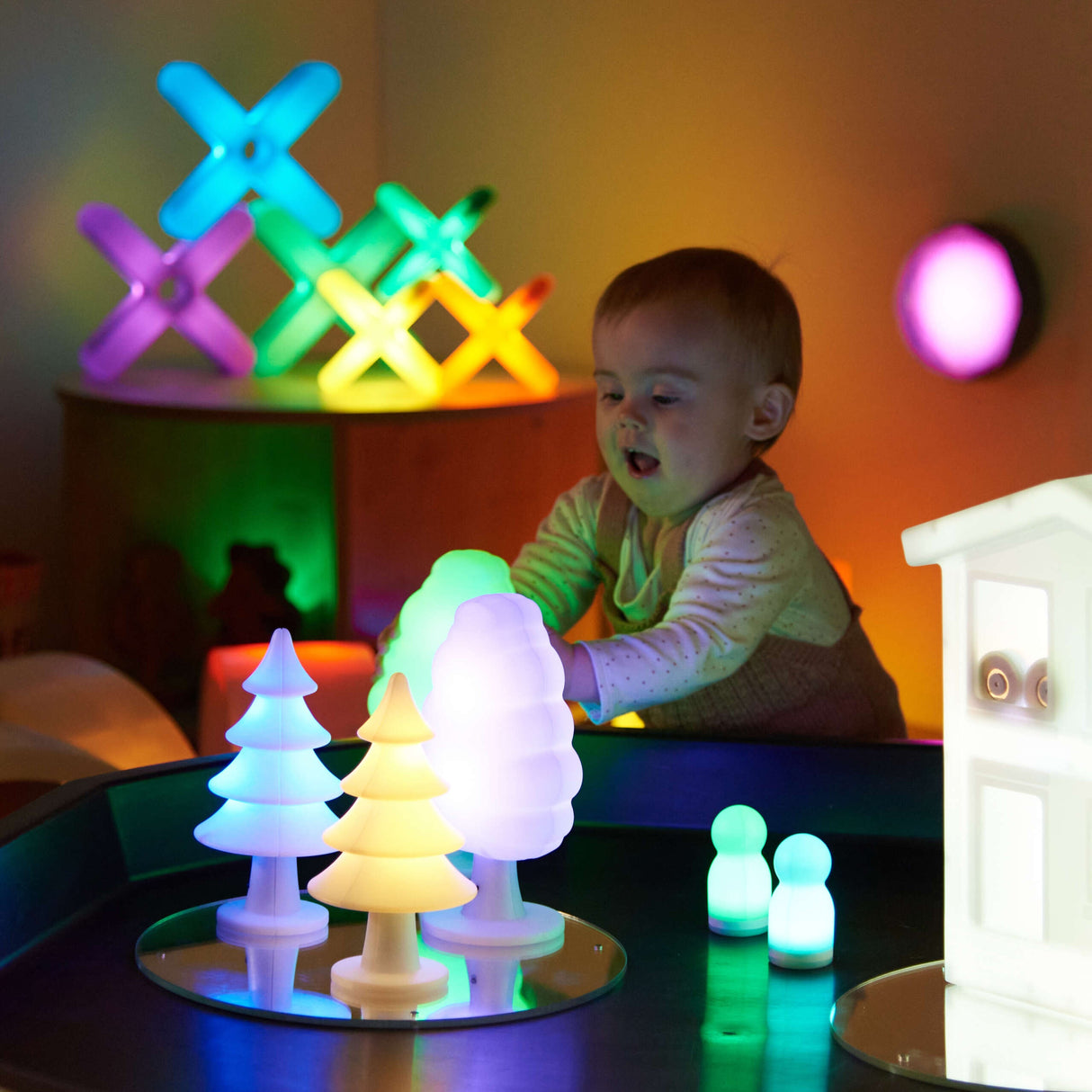 TTS Glow Trees 4pk EL46410B