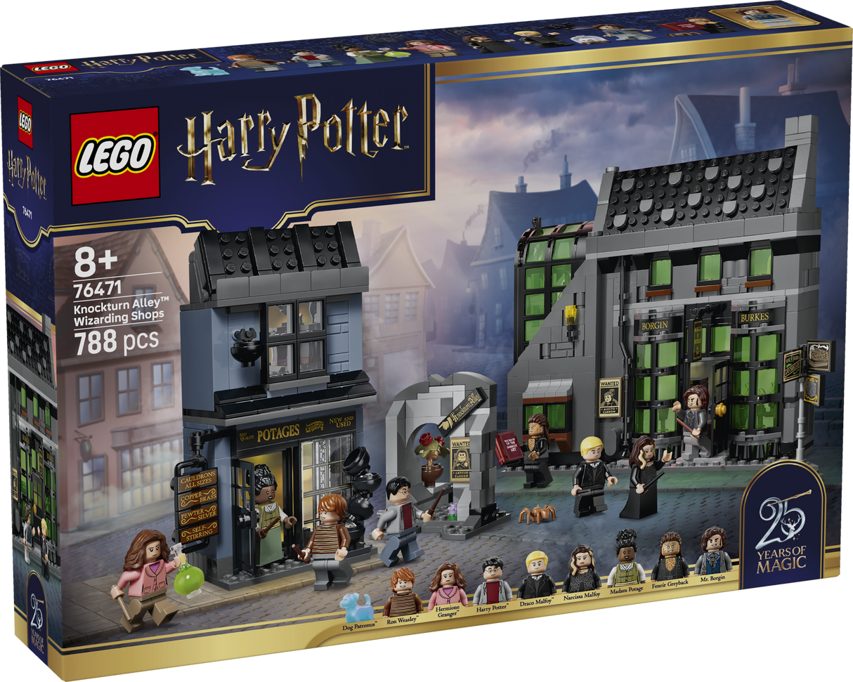 LEGO Harry Potter Knockturn Alley Wizarding Shops 76471L