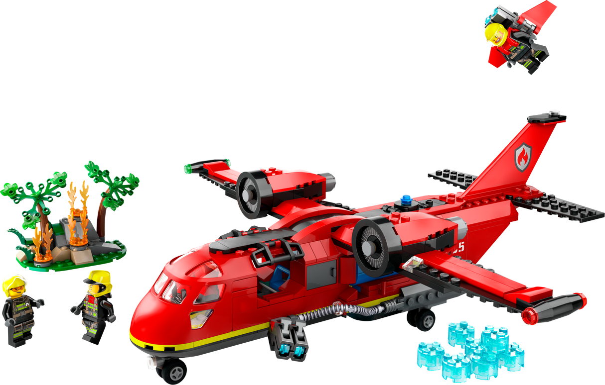 LEGO City Fire Rescue Plane 60413L