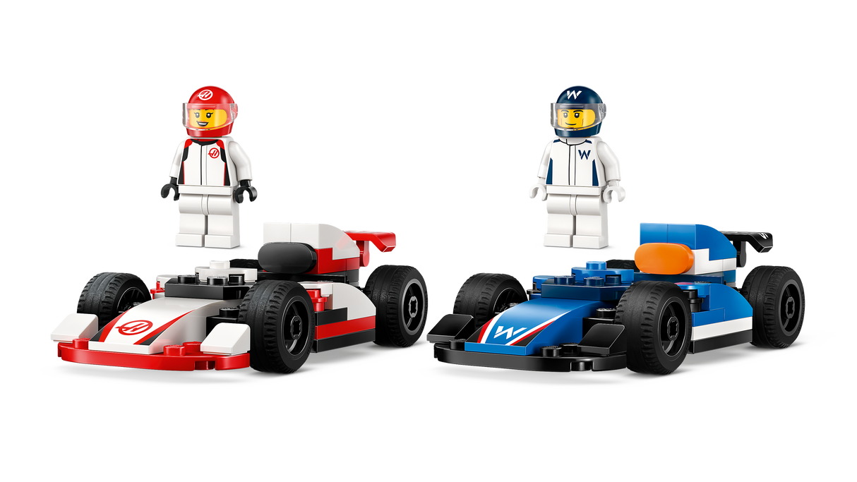 LEGO City F1 Williams Racing & Haas F1 Race Cars 60464L
