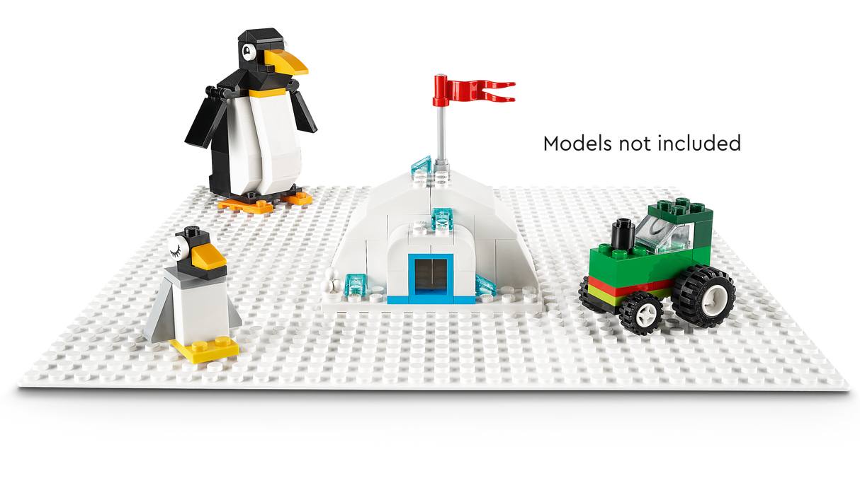 LEGO Classic White Baseplate 11026L