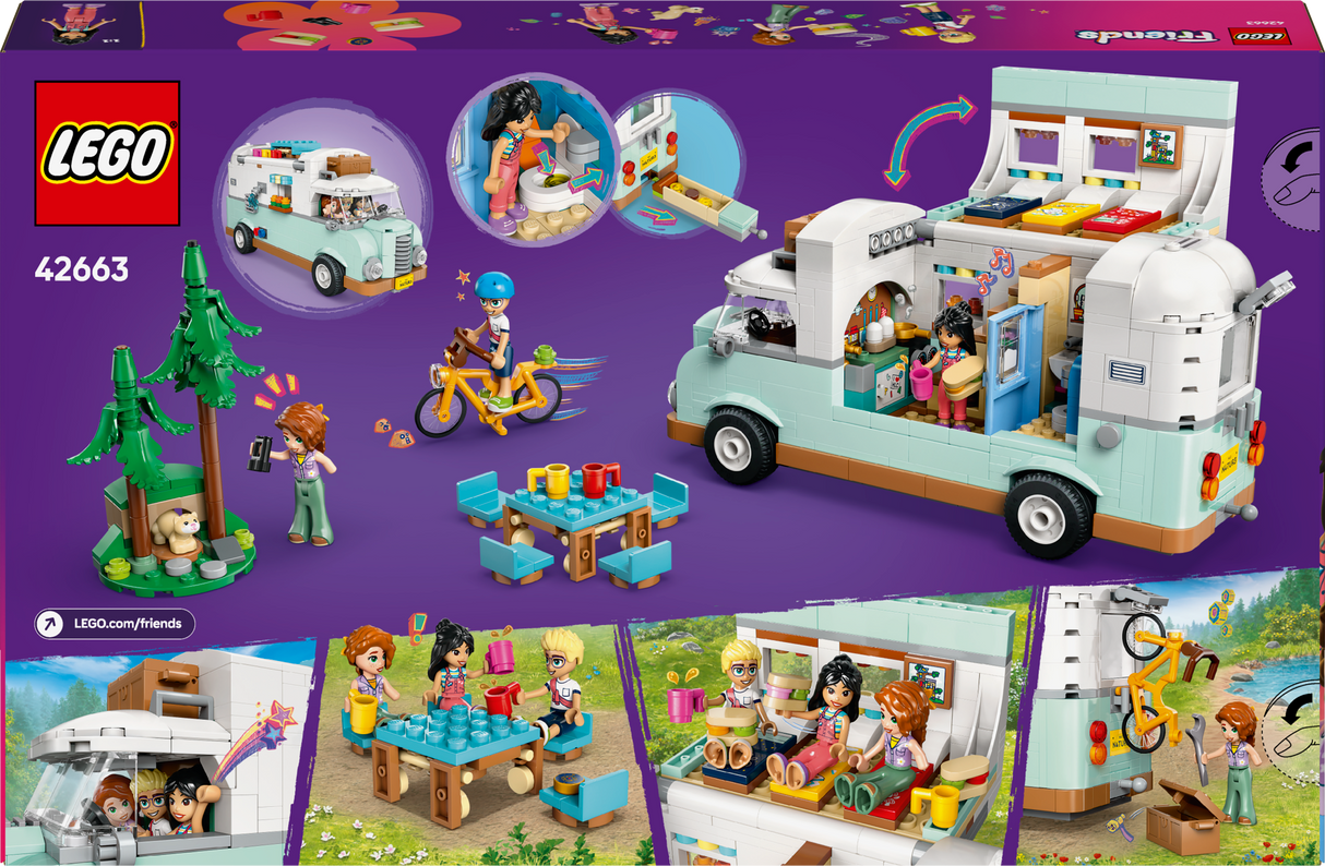 LEGO Friends Friendship Camper Van Adventure 42663L