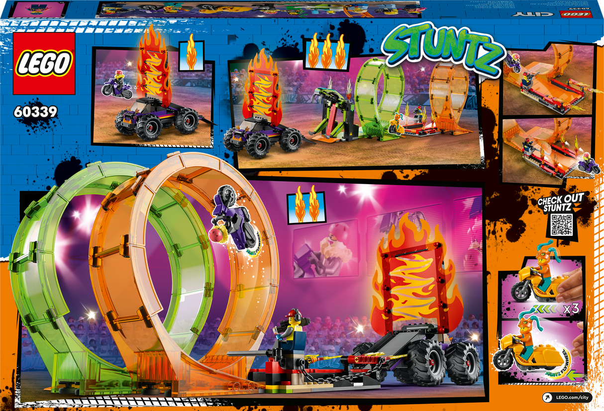 LEGO City Double Loop Stunt Arena 60339L