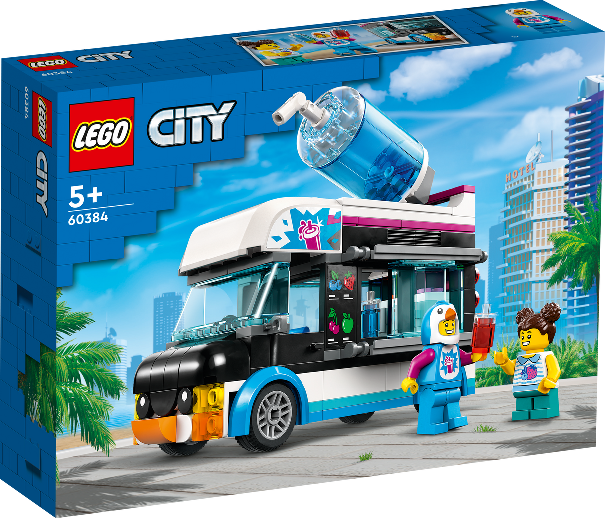 LEGO City Penguin Slushy Van 60384L
