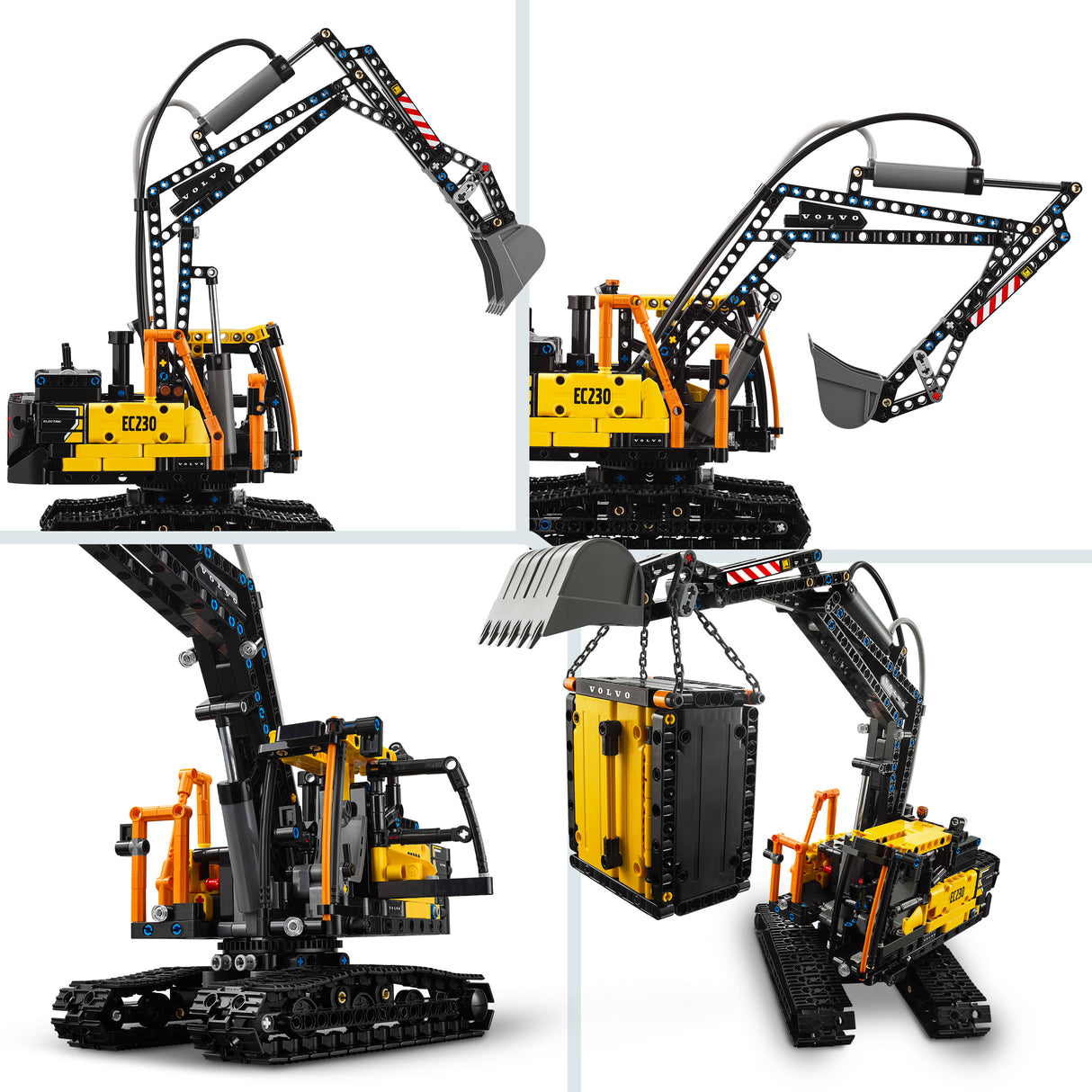 LEGO Technic Volvo FMX Truck & EC230 Electric Excavator 42175L