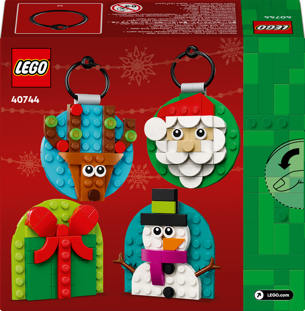 LEGO Iconic Christmas Ornament Selection 40744L