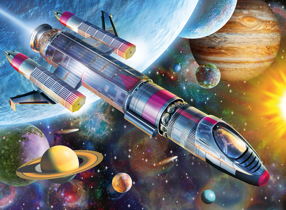 Ravensburger Puzzle 100 pc Space Mission 129393V