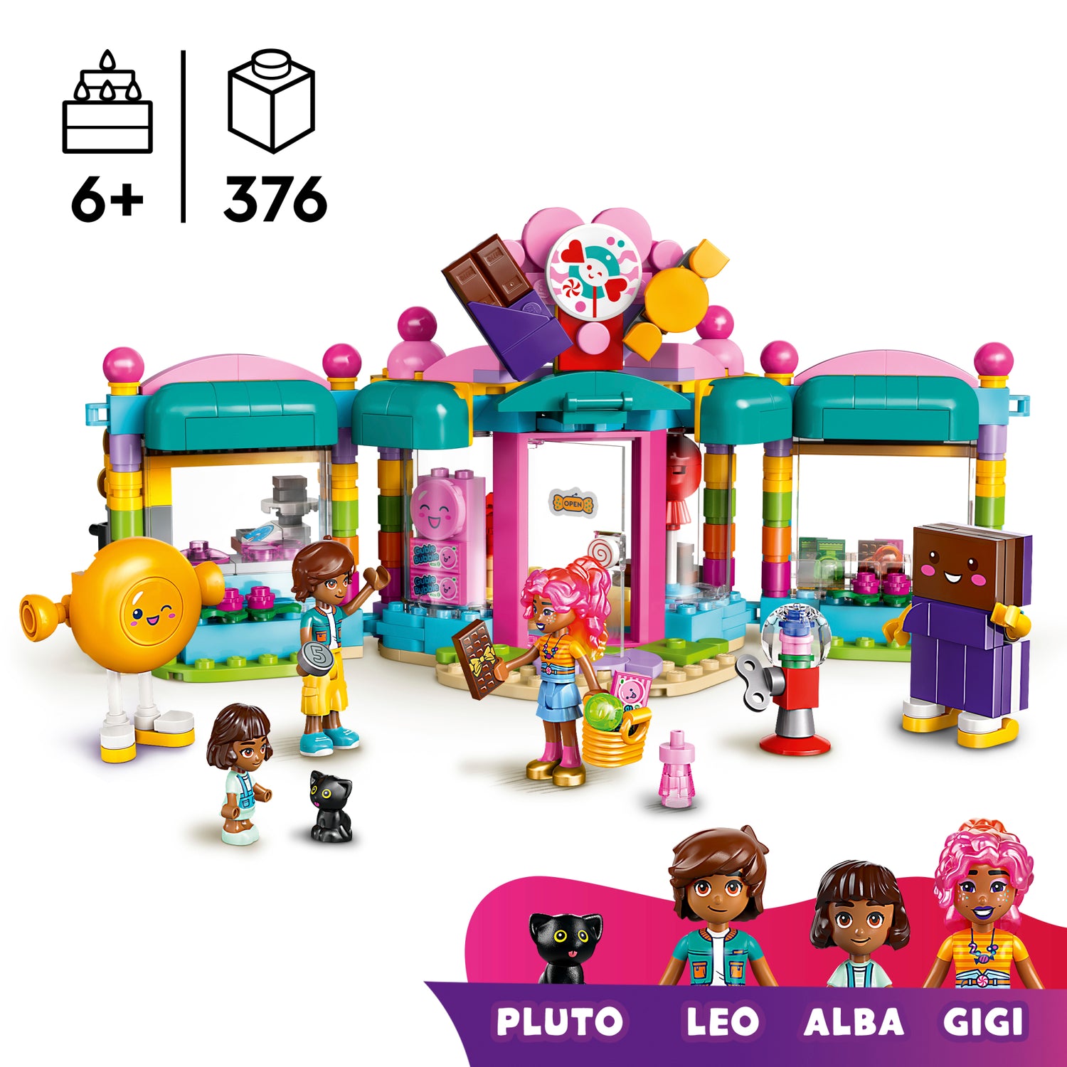 LEGO Friends Heartlake City Candy Store 42649L