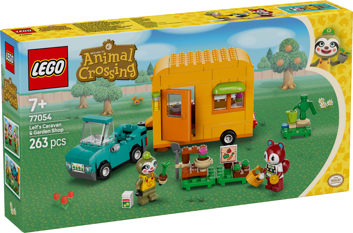 LEGO Animal Crossing Leif's Caravan & Garden Shop 77054L