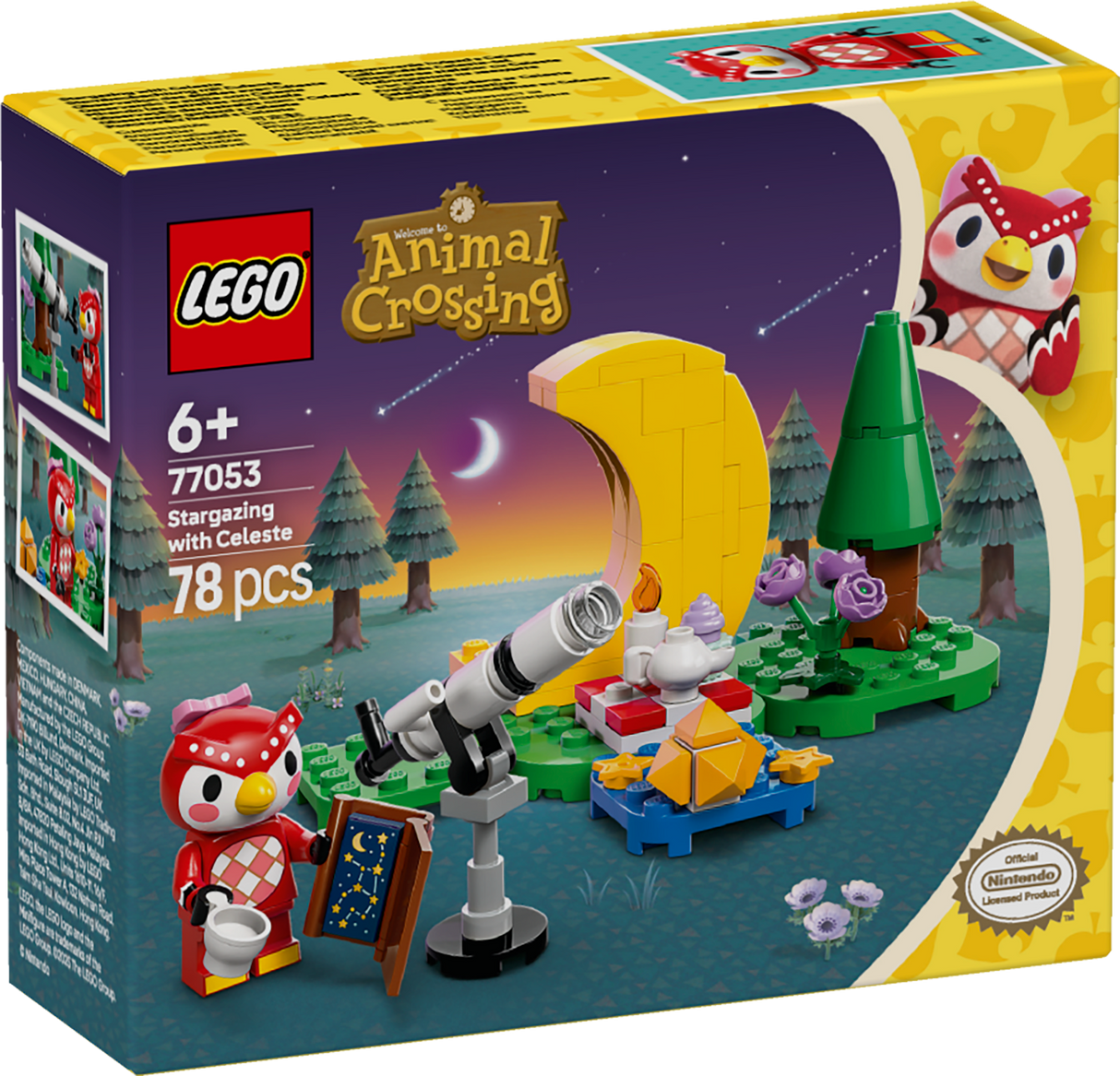 LEGO Animal Crossing Stargazing with Celeste 77053L