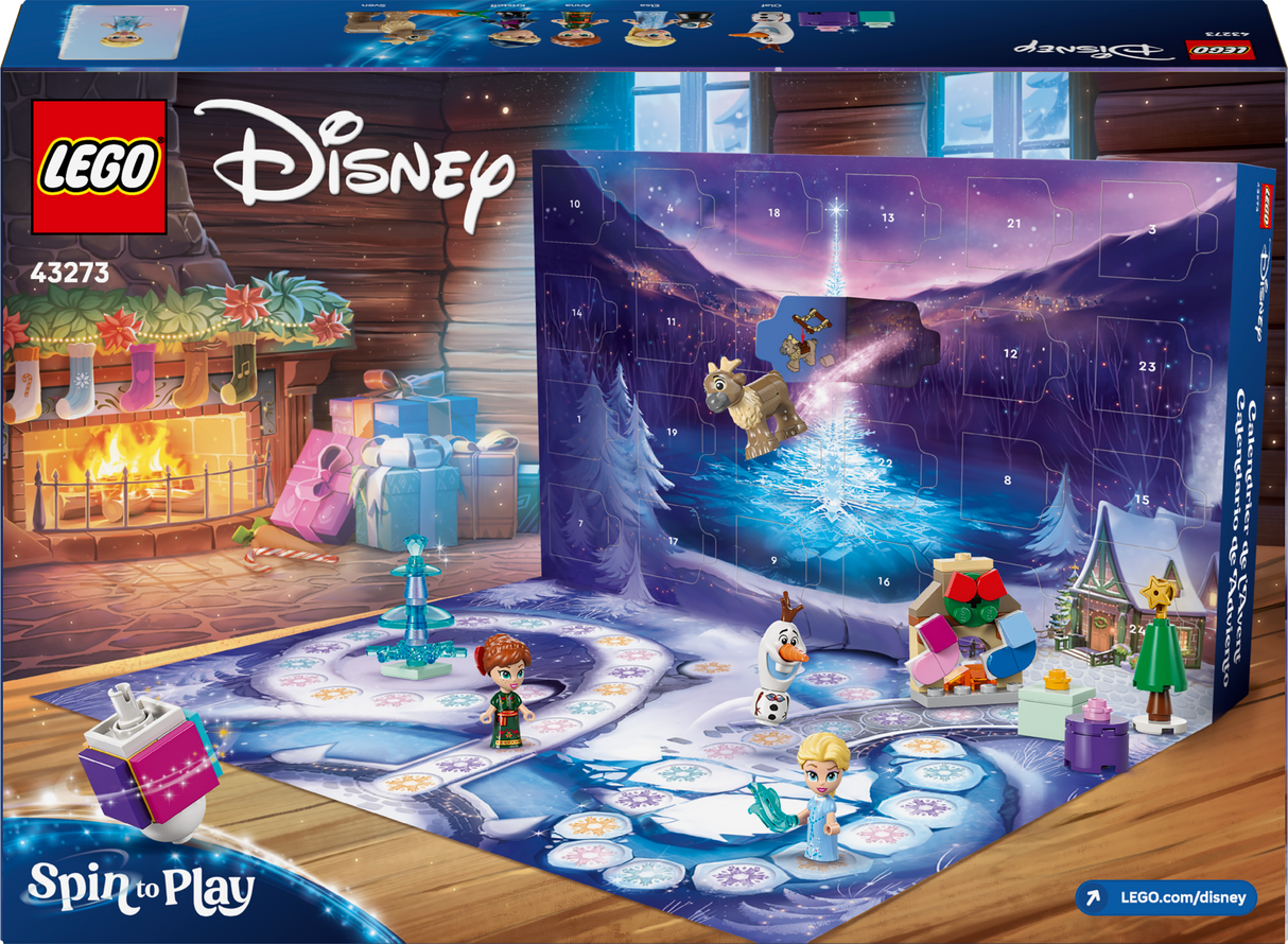 LEGO Disney Frozen Advent Calendar 2025 43273L