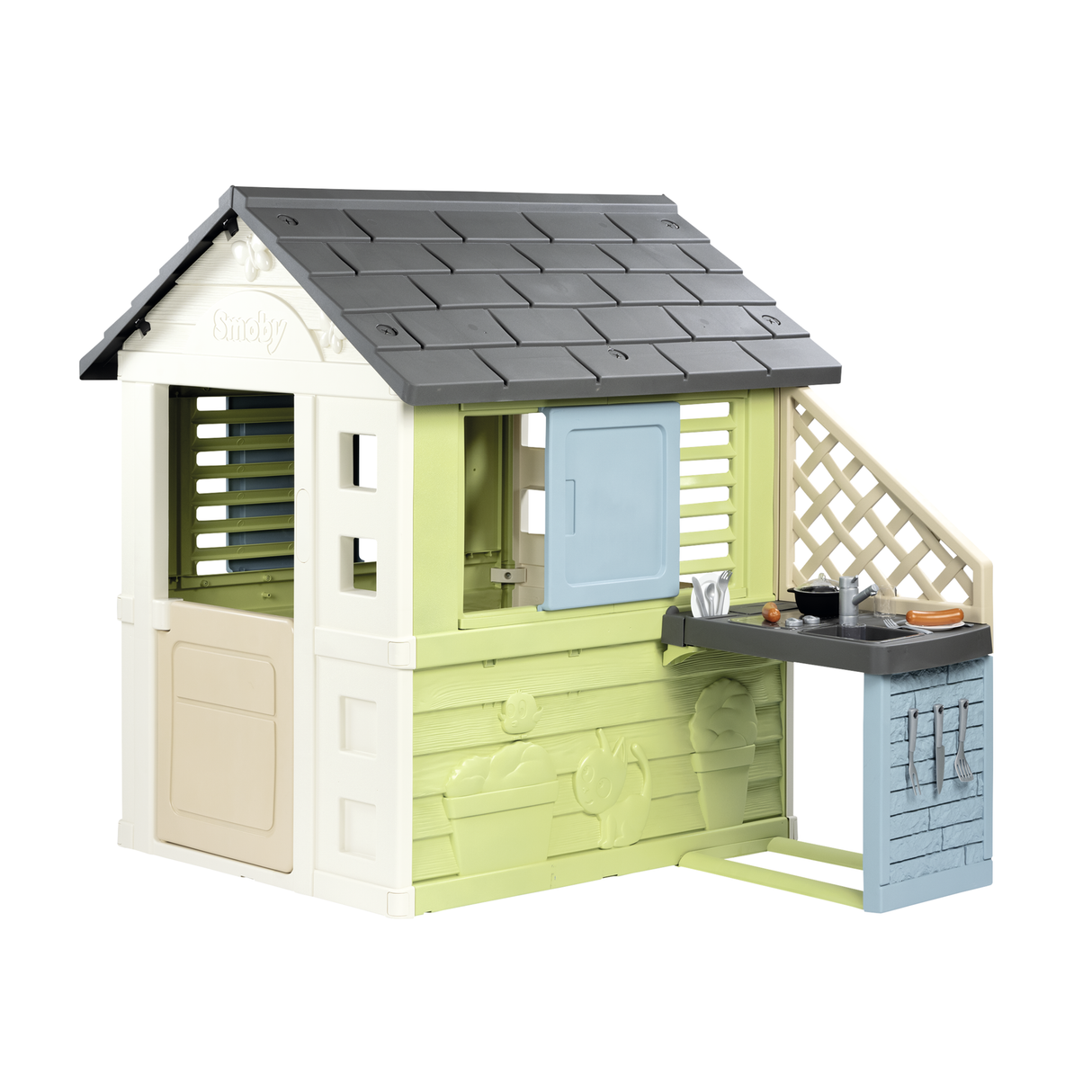 Smoby Playhouse + Kitchen 810738S