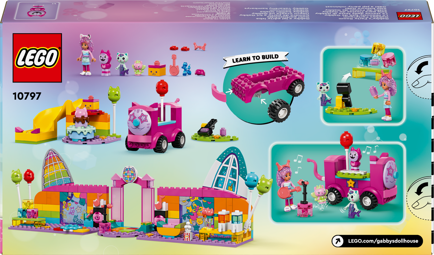 LEGO Gabby´s Dollhouse Gabby's Party Room 10797L