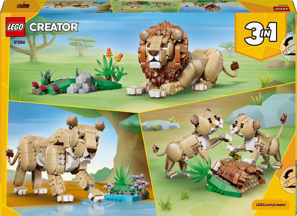 LEGO Creator ild Animals: Majestic Lion 31386L
