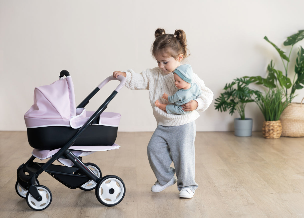Smoby Maxi-Cosi 3-in-1 Doll Pram Set - Pink 253121S