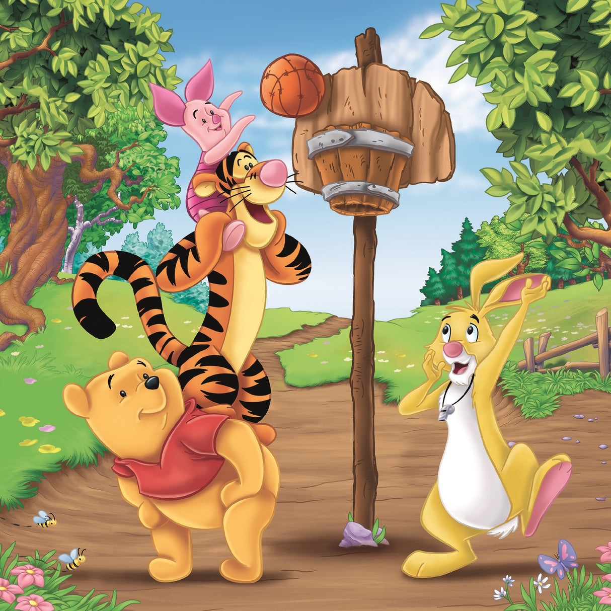 Ravensburger Puzzle 3x49 pc Winnie the Pooh - Sports Day 051878V