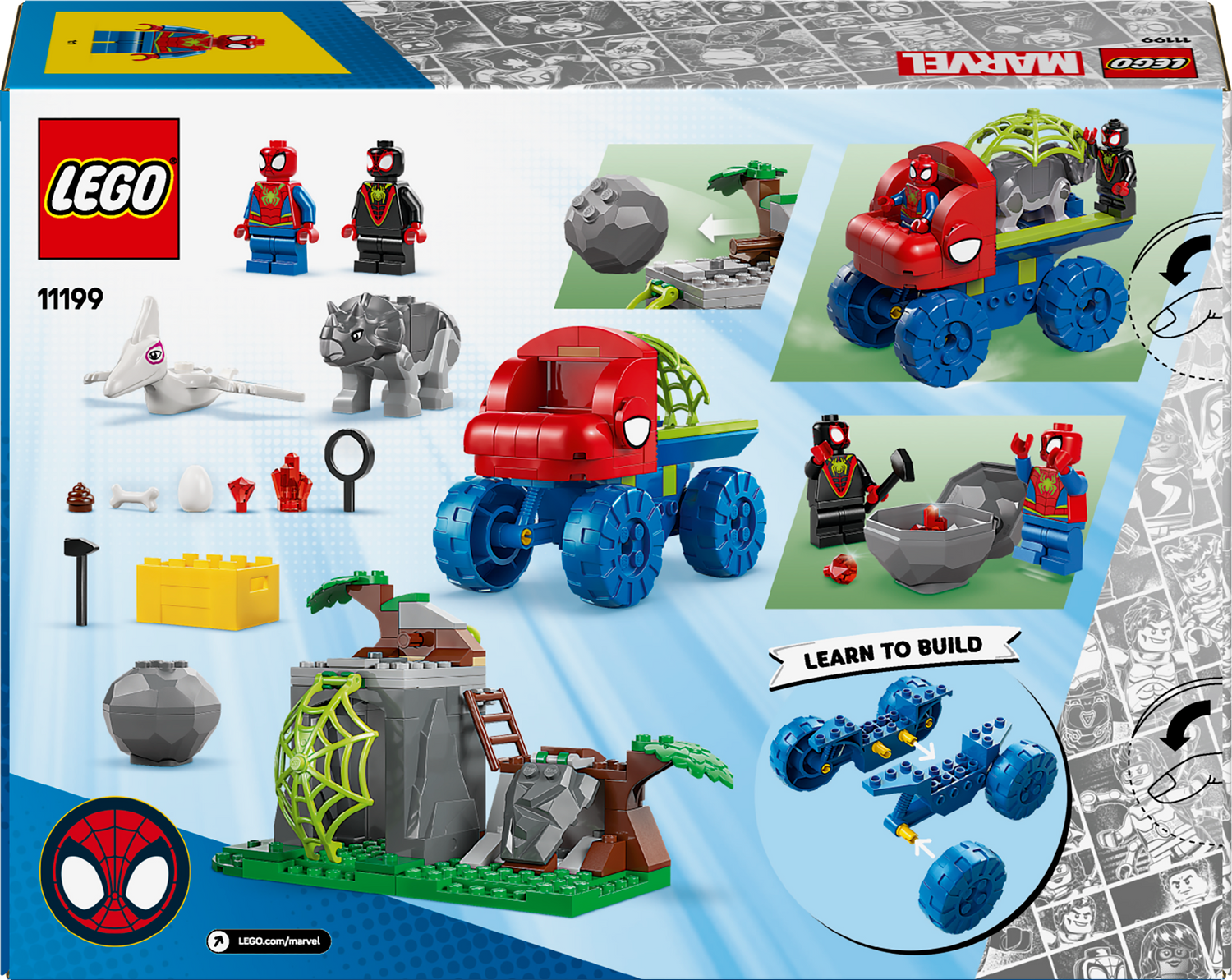 LEGO Spidey Team Spidey Dino Crawler Rescue 11199L