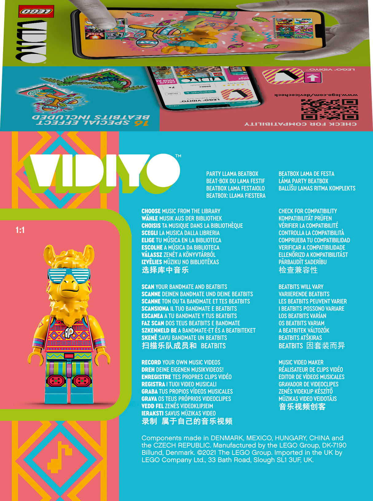 LEGO Vidiyo Party Llama BeatBox 43105L
