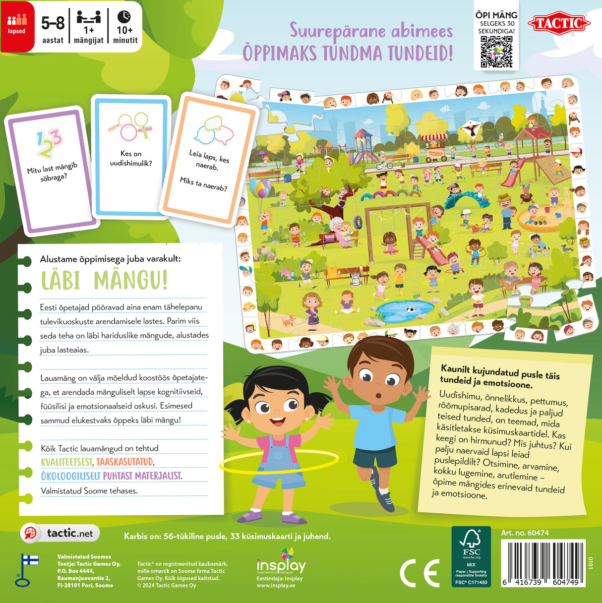 Tactic Õpime tundma tundeid 60474T