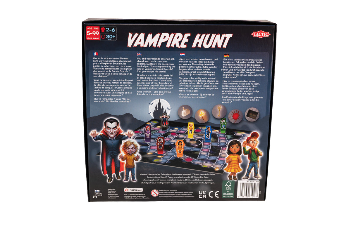 Tactic Board Game: Vampire Hunt 61251T