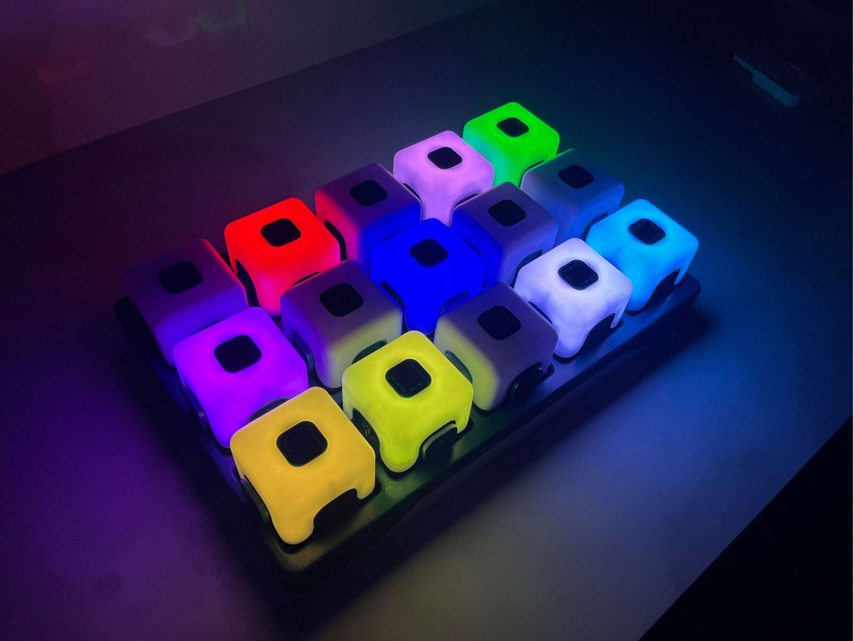TTS Glow Sequencing Cubes EL47499B