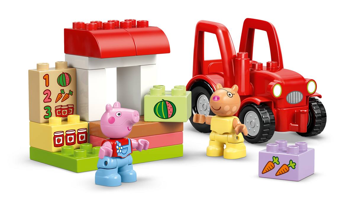 LEGO DUPLO Peppa Pig Tractor and Market 10468L