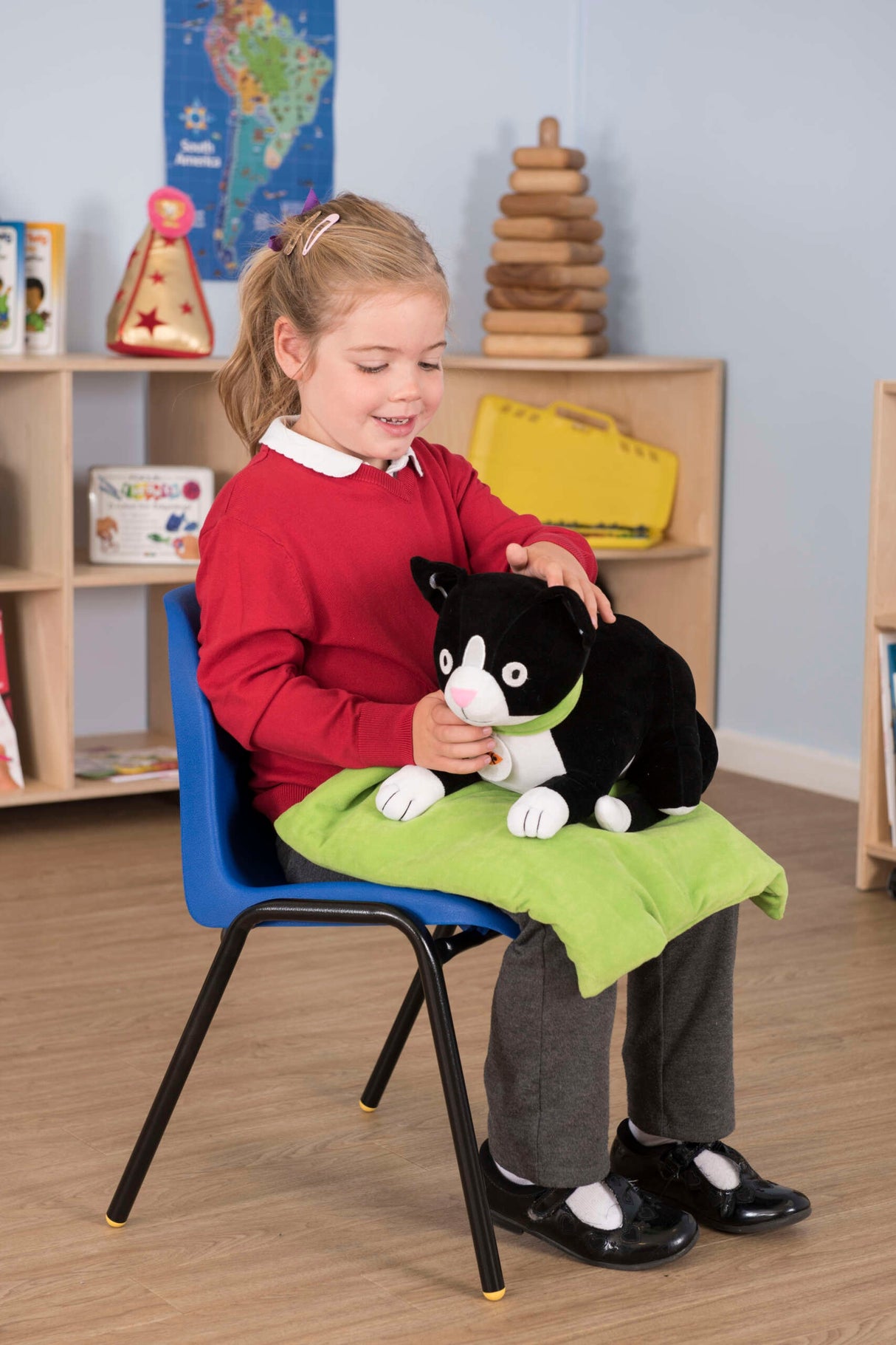 TTS Weighted Lap Buddies & Blanket - Cat SD10008B