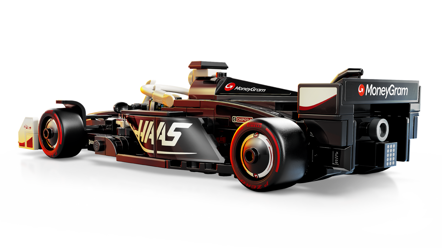 LEGO Speed Champions Moneygram HAAS F1 Team VF-24 Race Car 77250L