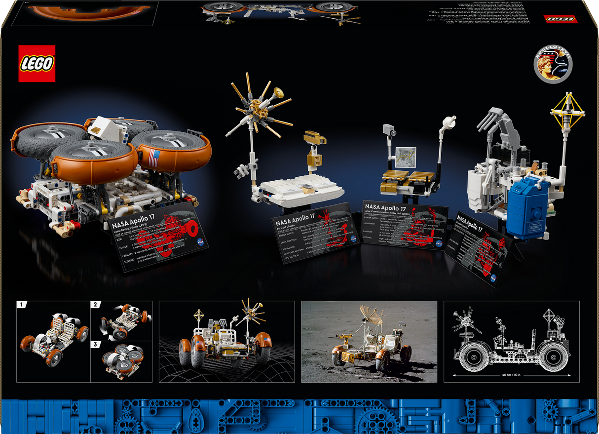 LEGO Technic NASA Apollo Lunar Roving Vehicle - LRV 42182L