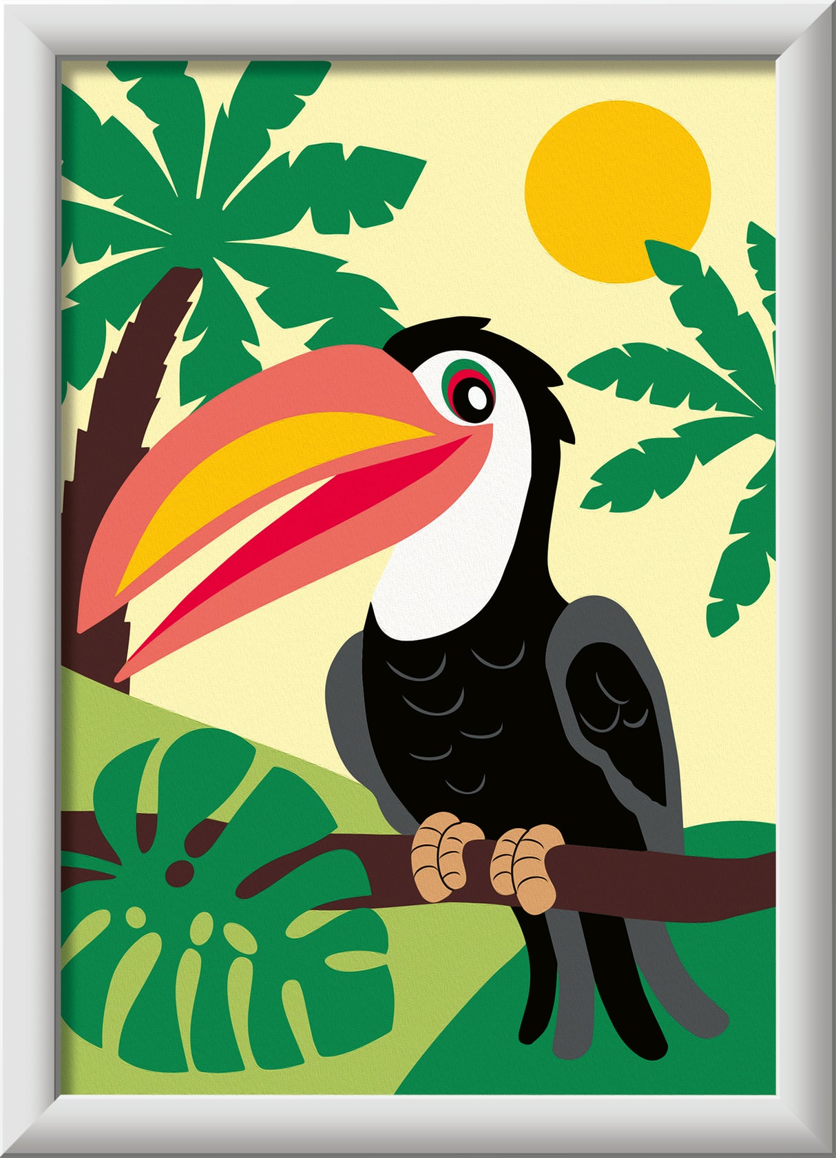 Ravensburger Paint by Numbers Toucan in the jungle 237609V