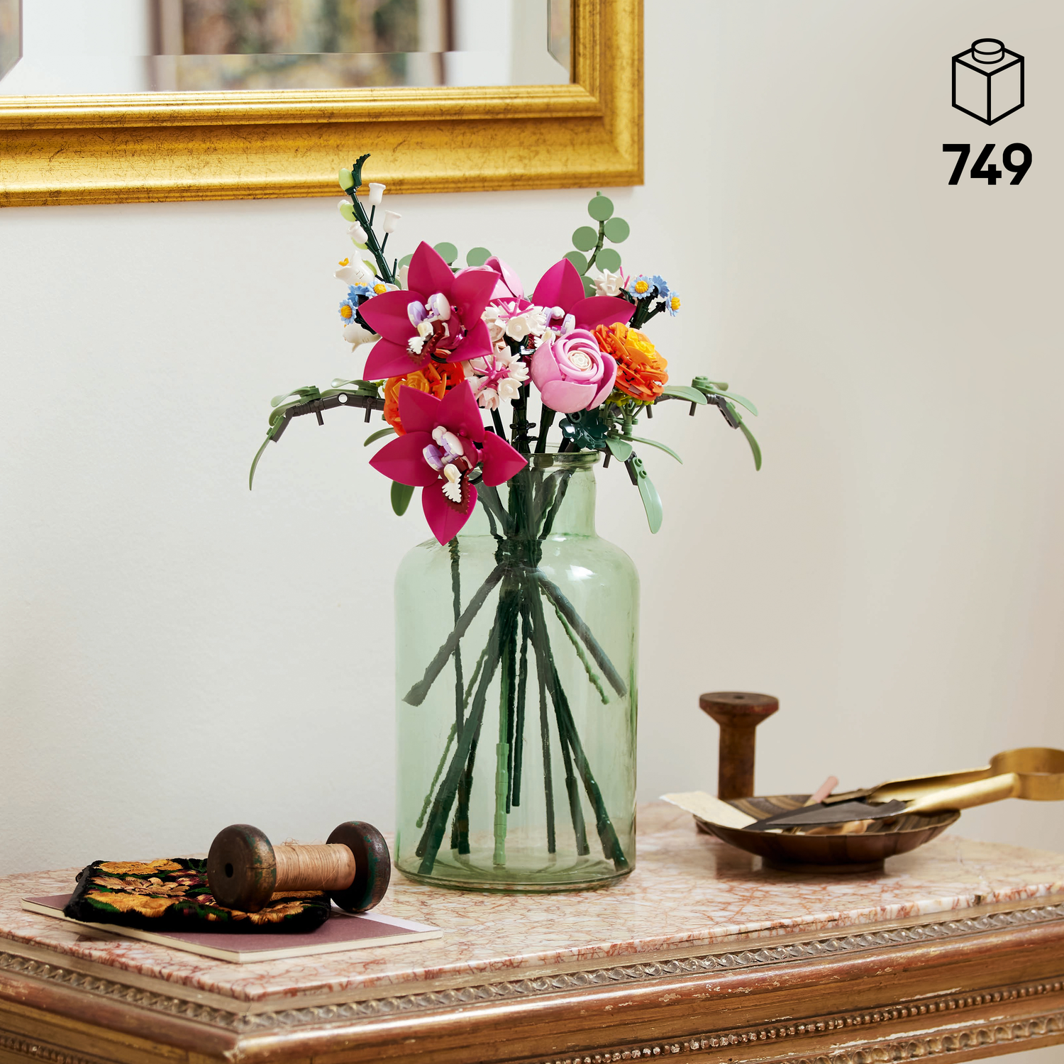 LEGO Botanicals Pretty Pink Flower Bouquet 10342L