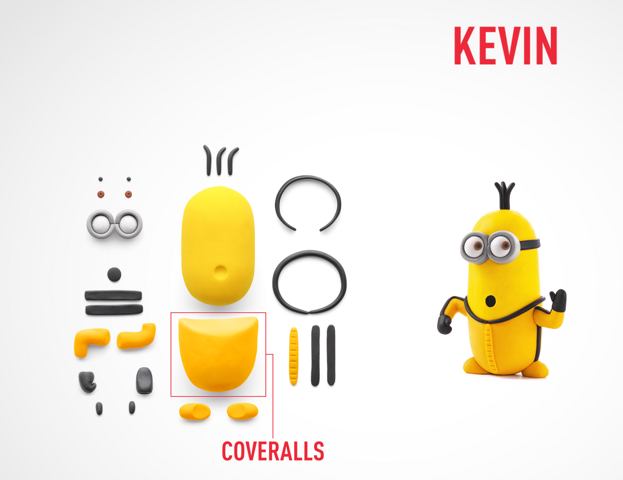 HEY CLAY Modeling Cla Minion Kevin  50179E