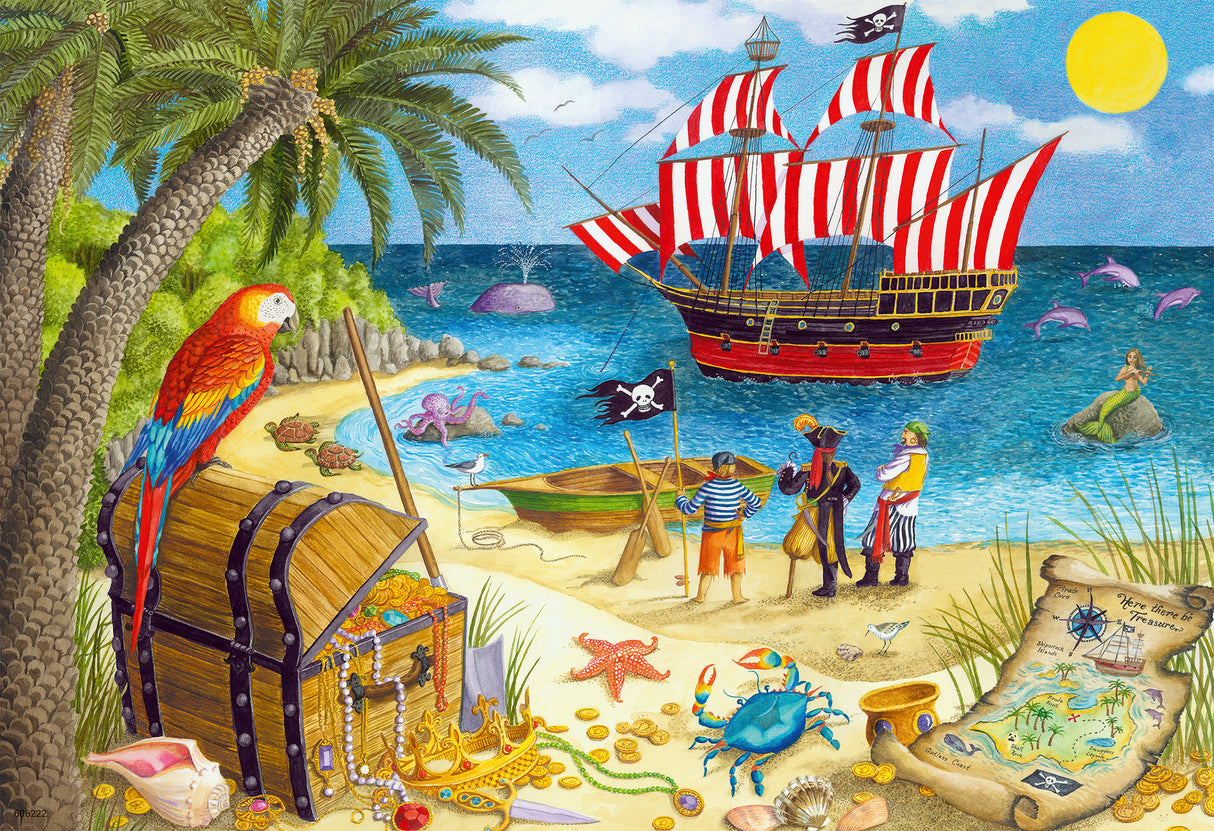 Ravensburger Puzzle 2x24 pc Pirates and Mermaids 056767V