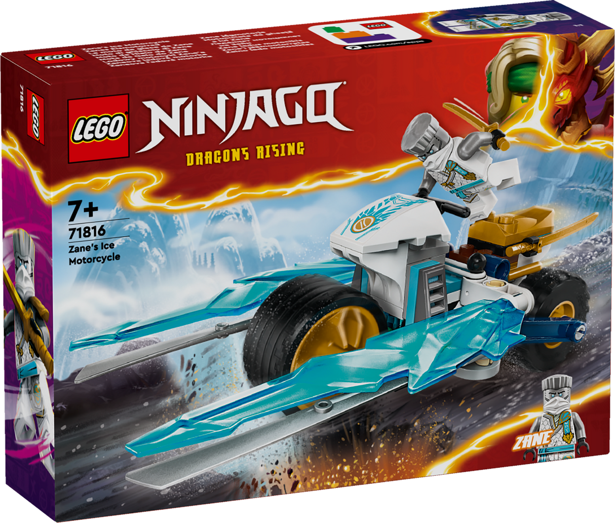 LEGO Ninjago Zane's Ice Motorcycle 71816L