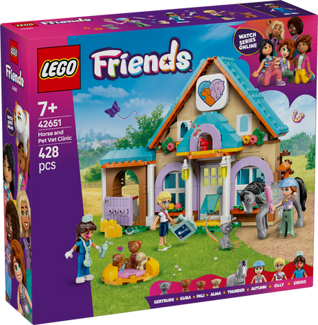 LEGO Friends Horse and Pet Vet Clinic 42651L