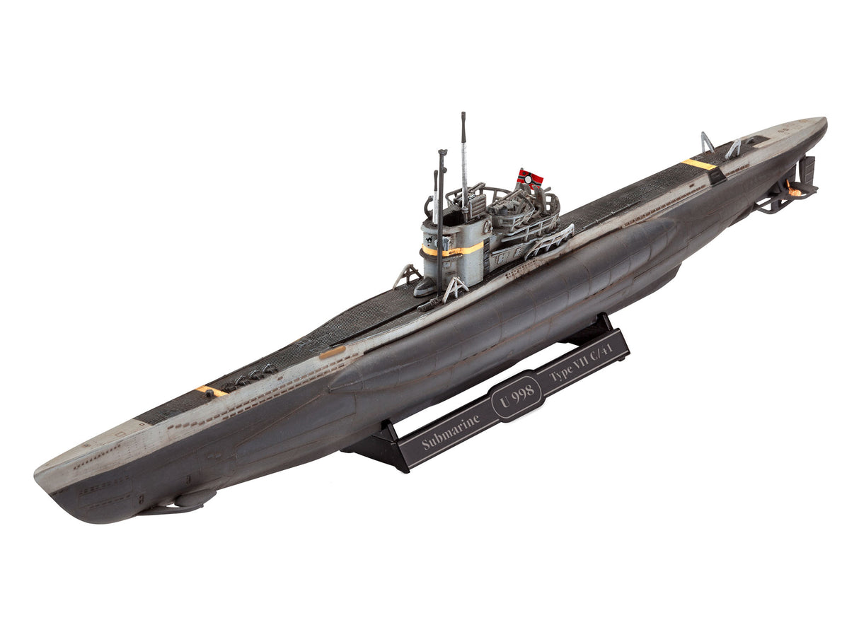 Revell Plastic Model German Submarine Type VII C/41 1:350 05154R