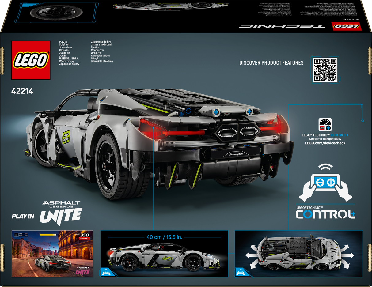 LEGO Technic Lamborghini Revuelto Super Sports Car 42214L